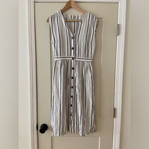 Ann Taylor Loft Linen Blend Dress